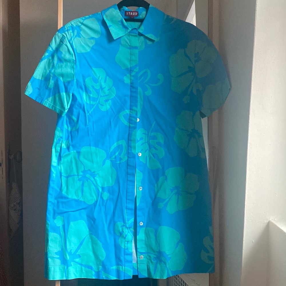 STAUD “Hanu” Shirt Dress